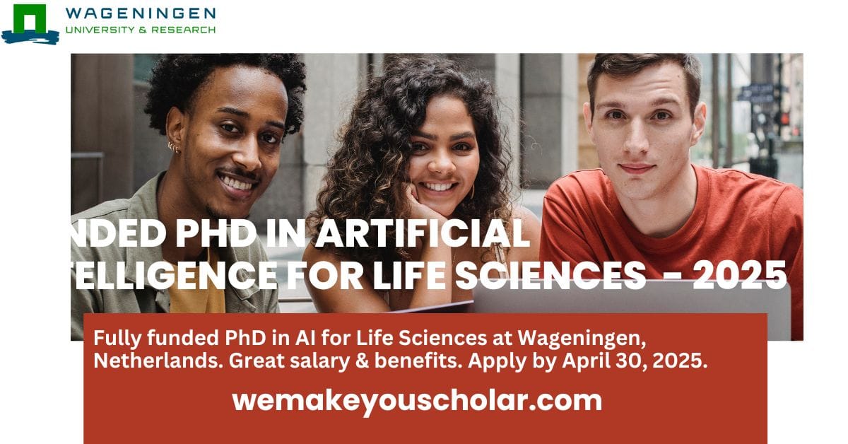 Scientist collaborating with AI algorithms in protein-ligand simulations in Wageningen University lab.
