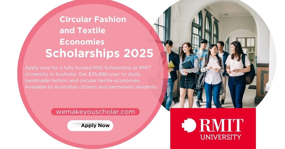 PhD student working with handmade textiles and sustainable fashion materials in a research lab at RMIT University.