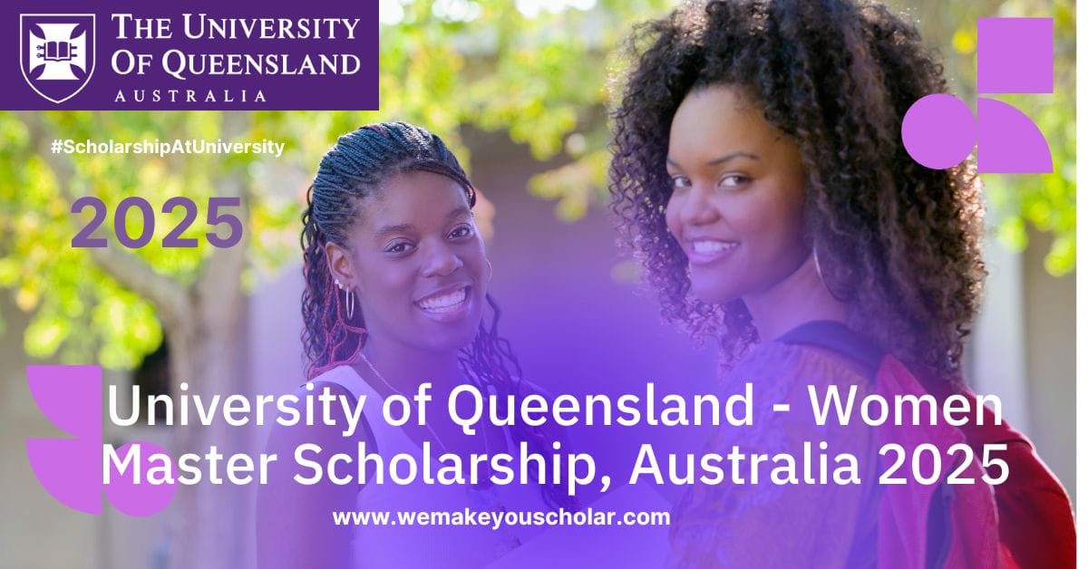 Female postgraduate student at the University of Queensland smiling on campus in Australia.