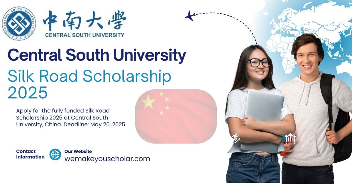 International students at Central South University campus in China