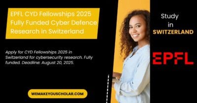 Cybersecurity researcher at EPFL under the EPFL CYD Fellowships 2025 Switzerland program on digital defense systems