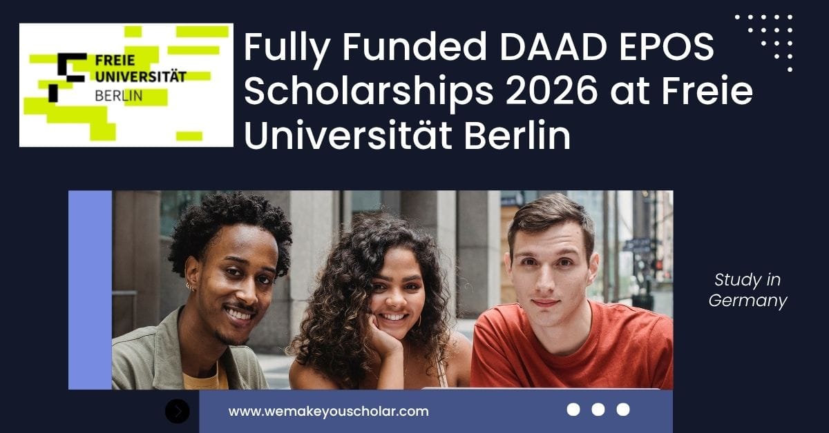 International students at Freie Universität Berlin studying under the DAAD EPOS scholarship program