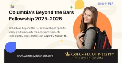 Columbia Beyond the Bars Fellows 2024 group photo