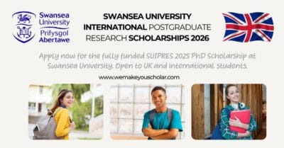 International PhD students at Swansea University discussing research