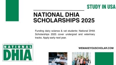 Undergraduate and veterinary students embracing National DHIA Scholarships 2025 for dairy science and herd management studies