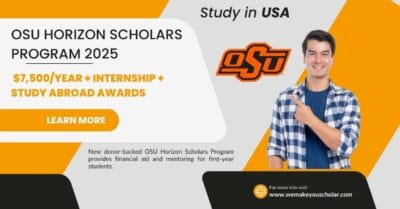 Oklahoma State University students chosen for Horizon Scholars Program 2025
