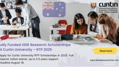 International PhD candidate working on research with Curtin RTP scholarship