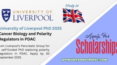 PhD research opportunity in pancreatic cancer biology at University of Liverpool