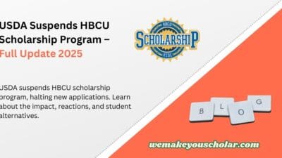 USDA suspends HBCU scholarship program announcement