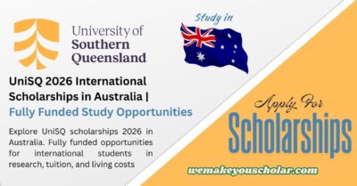 University of Southern Queensland Scholarships 2026 for International Students in Australia