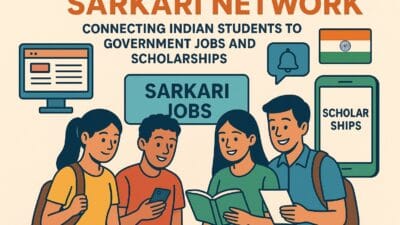 Indian students checking Sarkari Network updates
