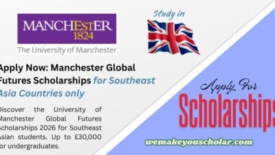 University of Manchester Global Futures Scholarships 2026 for Southeast Asian students