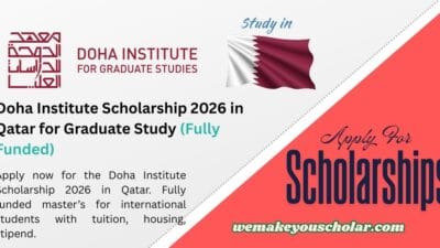 Doha Institute Scholarship 2026 for International Graduate Students in Qatar