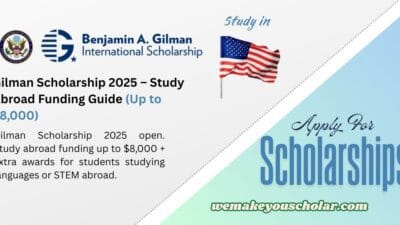 Gilman Scholarship 2025 – Students overseas studying abroad