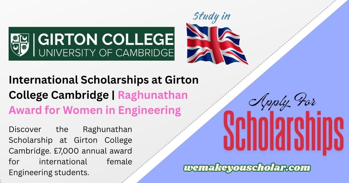 Girton College Cambridge campus and scholarships