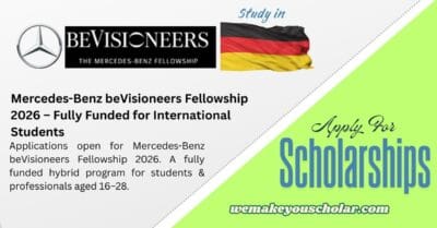 Mercedes-Benz beVisioneers Fellowship 2026 Fully Funded Program