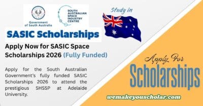 Inspiring Futures in Space Scholarships 2026 (Fully Funded)