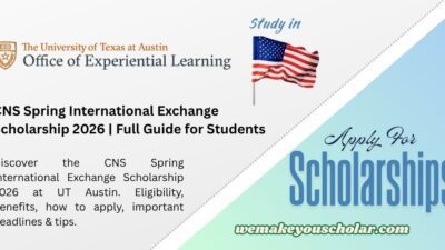 Student standing in front of a temple – representing global exchange scholarship