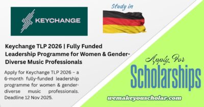 Keychange TLP 2026 leadership programme music industry