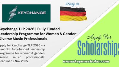 Keychange TLP 2026 leadership programme music industry