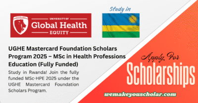 UGHE Mastercard Foundation Scholars Program 2025