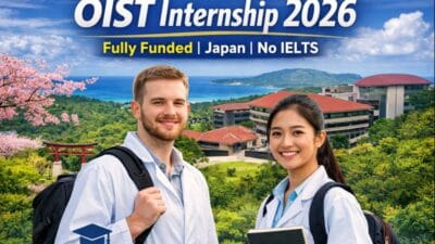 How to apply for OIST Internship Program 2026 step by step