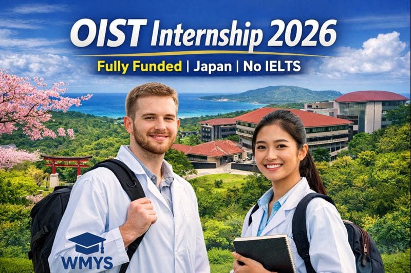 How to apply for OIST Internship Program 2026 step by step
