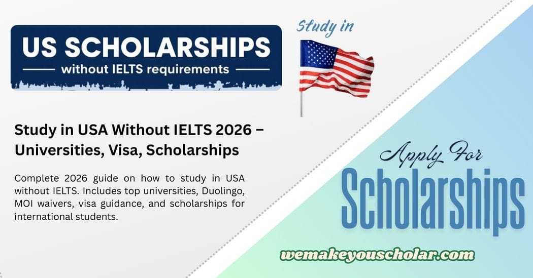Study in USA Without IELTS 2026 Guide